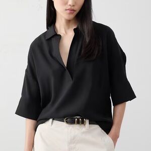 Banana Republic Drapey Oversized Top Size L NWT